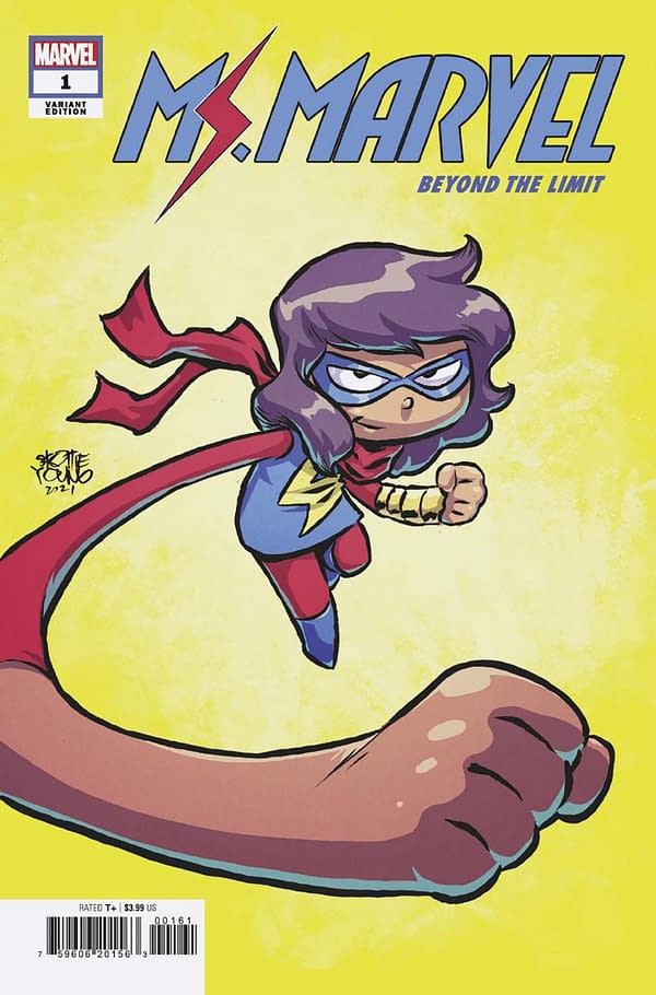 Cover image for MS MARVEL BEYOND LIMIT # 1 (OF 5) YOUNG VAR