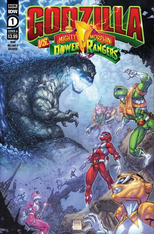 Godzilla Vs Mighty Morphin Power Rangers In 2022