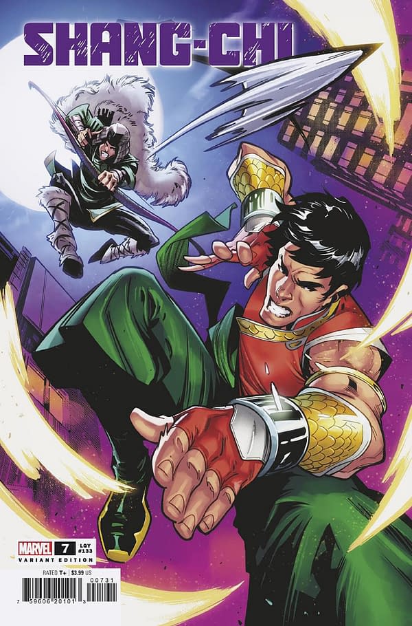 Cover image for SHANG-CHI 7 MANNA VARIANT