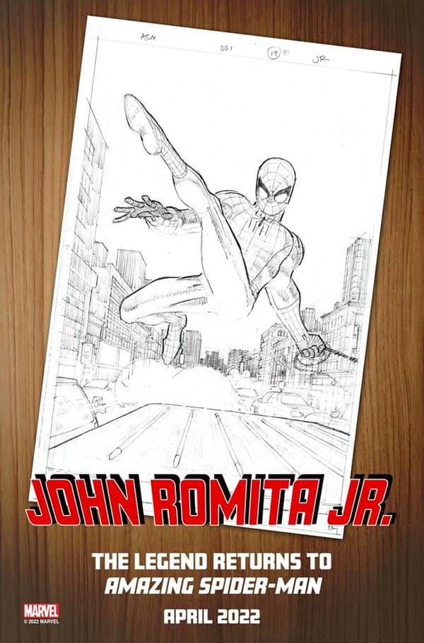 John Romita Jr Joins Spider-Man For New Era In April 2022