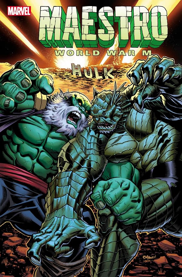 Cover image for MAESTRO: WORLD WAR M 1 MCGUINNESS VARIANT
