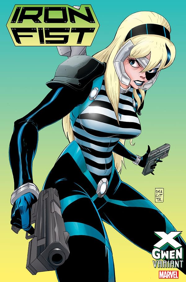 Cover image for IRON FIST 1 DRAGOTTA X-GWEN VARIANT