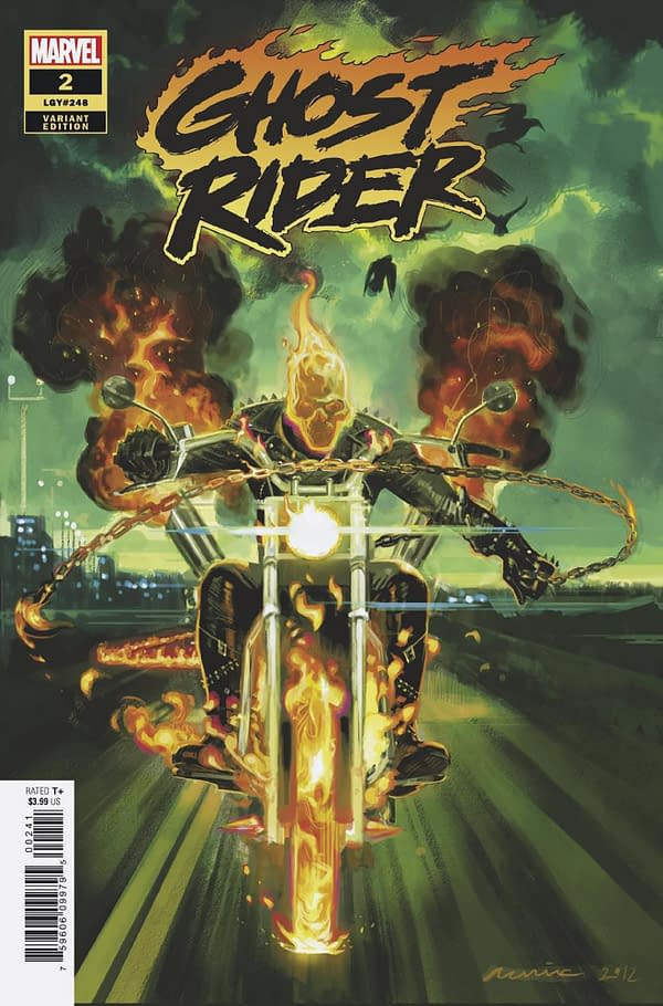 Cover image for GHOST RIDER 2 ACUNA VARIANT