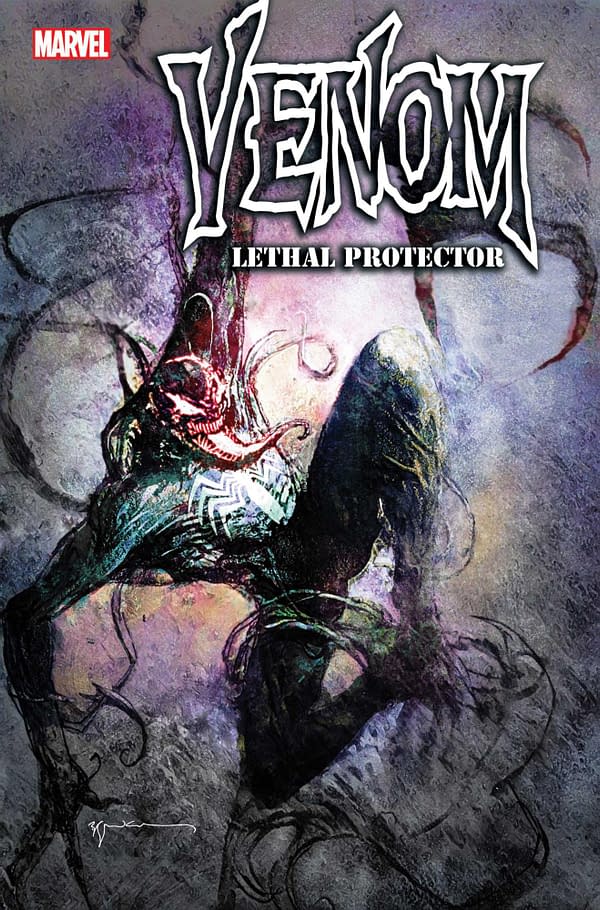 Cover image for VENOM: LETHAL PROTECTOR 1 SIENKIEWICZ VARIANT