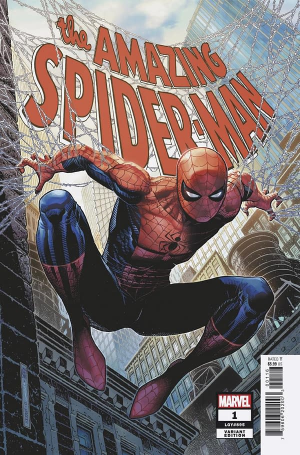 Cover image for AMAZING SPIDER-MAN 1 CHEUNG VARIANT