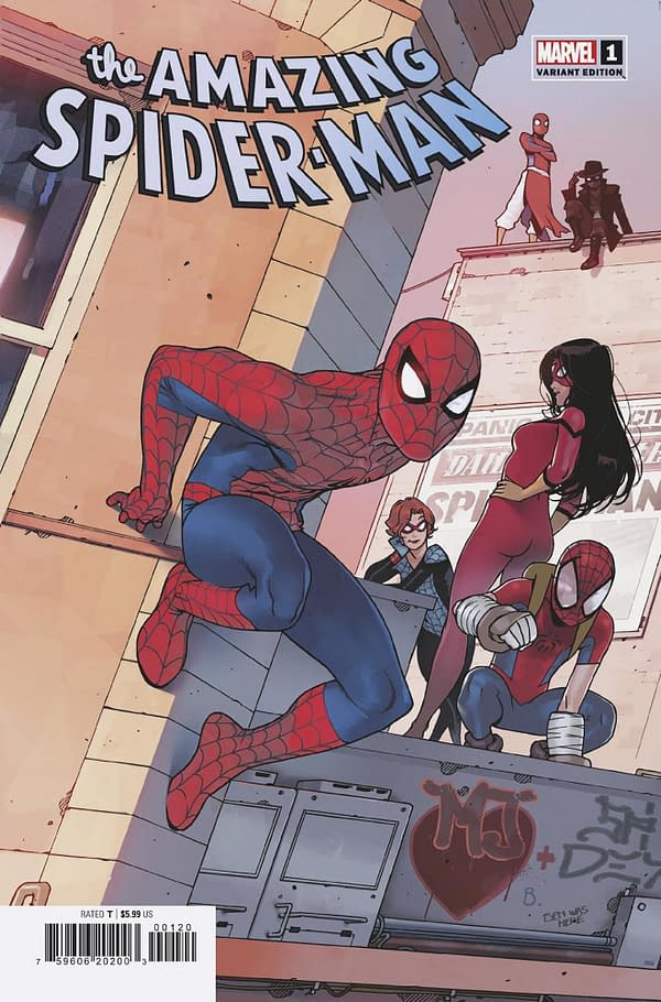 Cover image for AMAZING SPIDER-MAN 1 BENGAL CONNECTING VARIANT