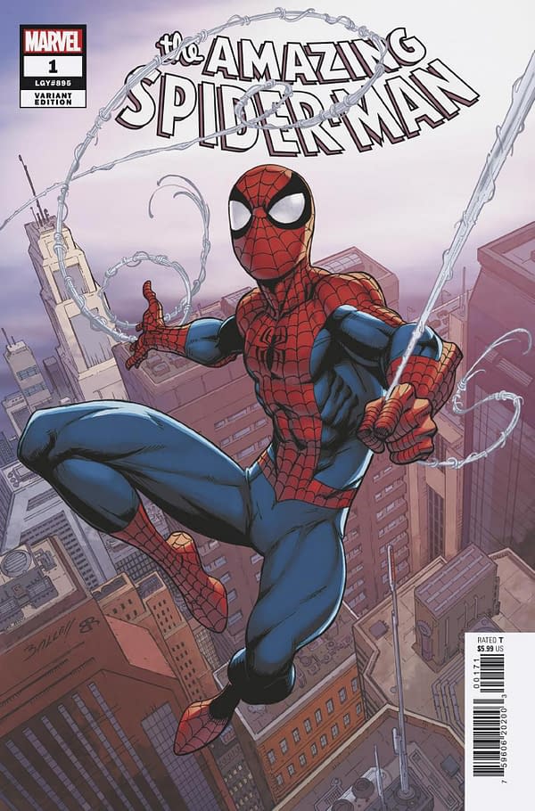 Cover image for AMAZING SPIDER-MAN 1 BAGLEY VARIANT