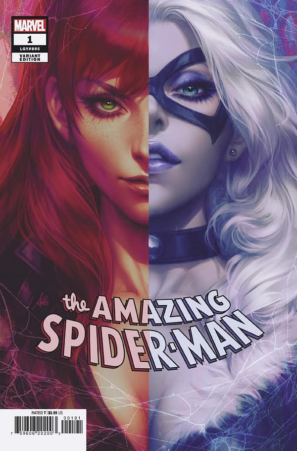 Cover image for AMAZING SPIDER-MAN 1 ARTGERM VARIANT