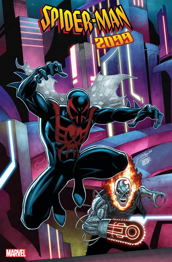 Cover image for SPIDER-MAN 2099: EXODUS ALPHA 1 LIM CONNECTING VARIANT
