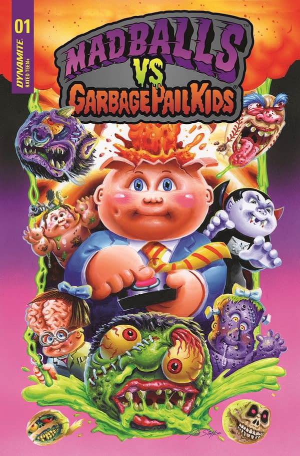 Garbage Pail Kids VS Madballs In New Dynamite Comic