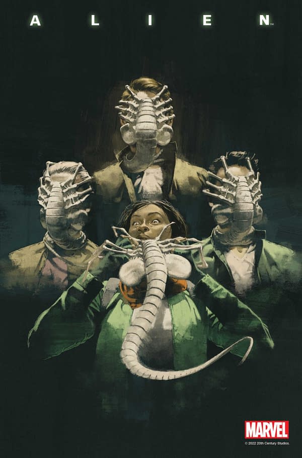 Cover image for ALIEN #12 MARC ASPINALL COVER