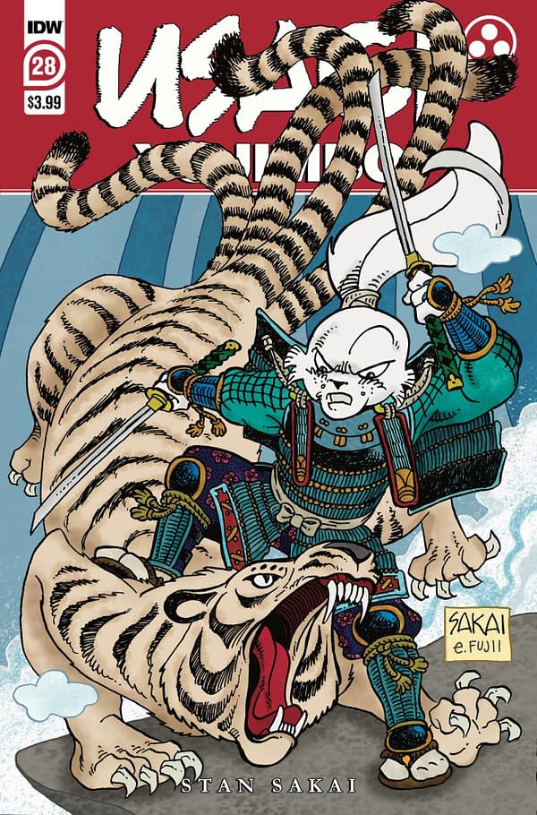 Cover image for Usagi Yojimbo #28