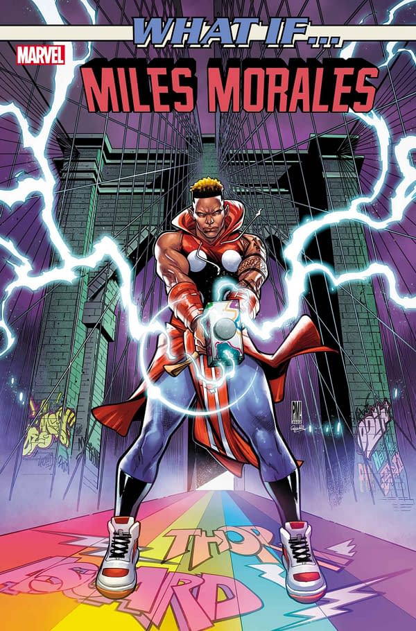 Cover image for WHAT IF? MILES MORALES #4 PACO MEDINA COVER