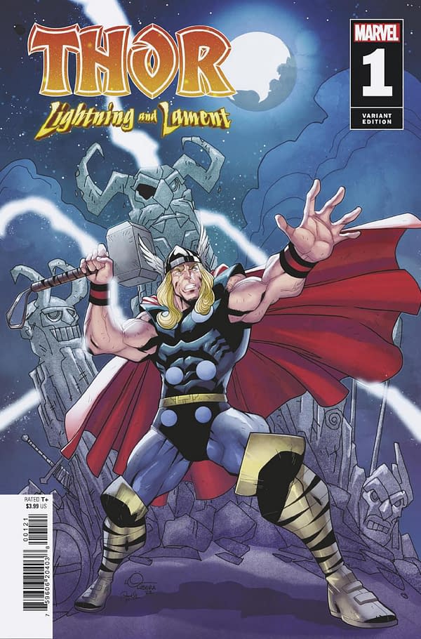Cover image for THOR: LIGHTNING AND LAMENT 1 LUBERA VARIANT