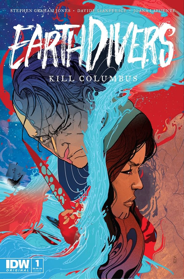 Earthdivers Must Kill Columbus and Stop America at IDW in September