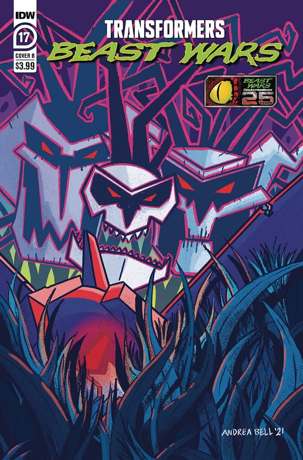 Cover image for TRANSFORMERS BEAST WARS #17 (OF 17) CVR B ANDREA BELL
