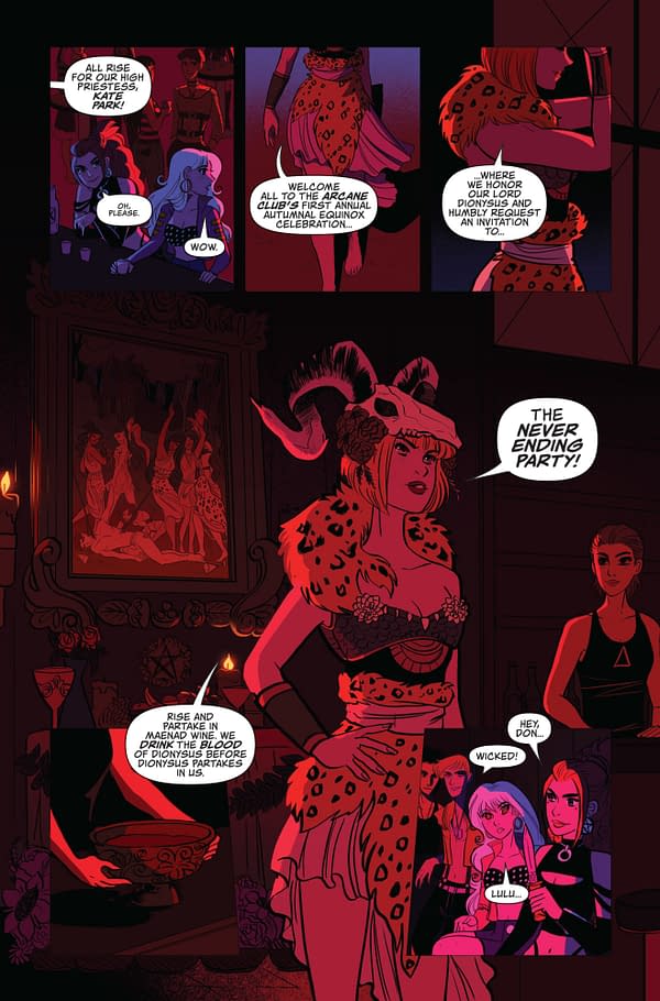 Rachel Pollack's First Comic Series In 25 Years, Never Ending Party