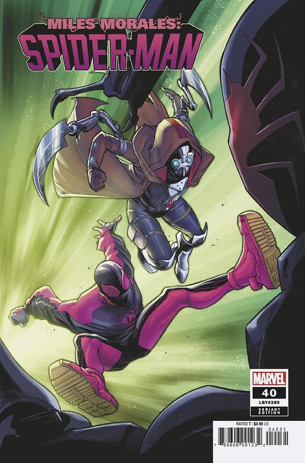 Cover image for MILES MORALES: SPIDER-MAN 40 SEGOVIA VARIANT