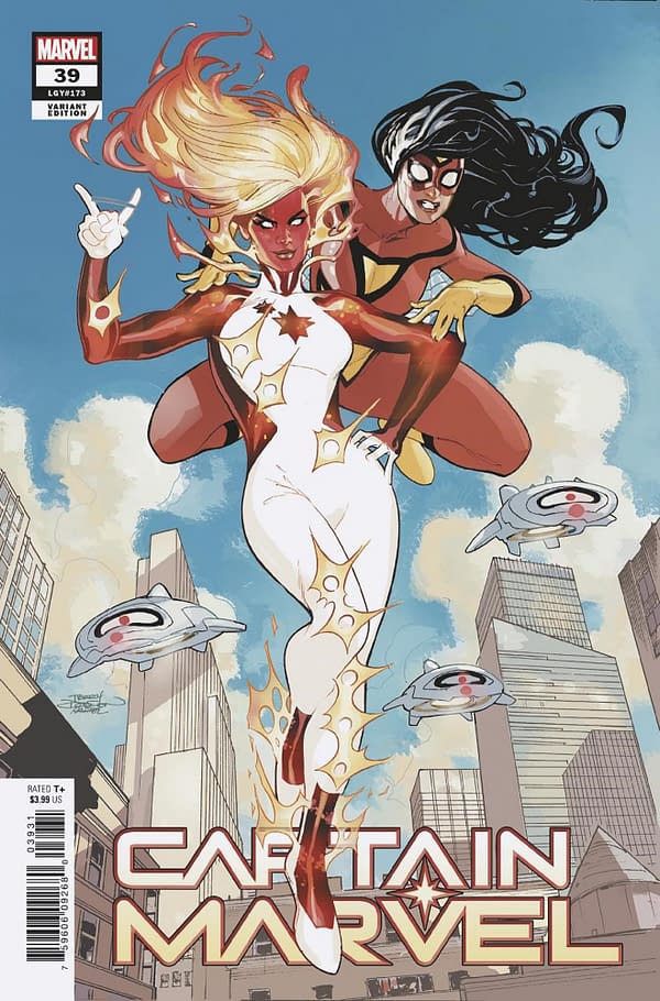 Cover image for CAPTAIN MARVEL 39 DODSON VARIANT