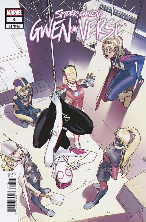 Cover image for SPIDER-GWEN: GWENVERSE 4 BENGAL VARIANT