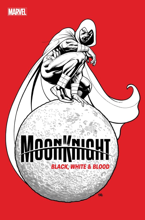 Cover image for MOON KNIGHT: BLACK, WHITE, & BLOOD #3 FRANK CHO COVER