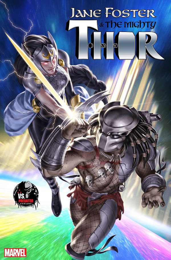 Cover image for JANE FOSTER & THE MIGHTY THOR 2 JUNGGEUN YOON PREDATOR VARIANT