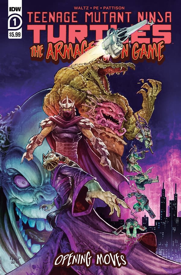 Cover image for TMNT: The Armageddon Game - Opening Moves #1