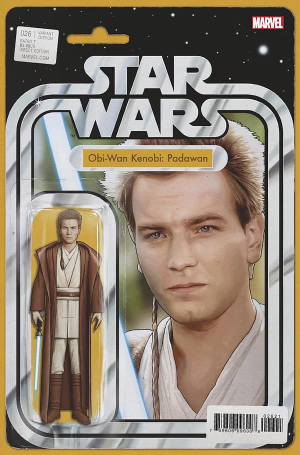 Cover image for STAR WARS 26 CHRISTOPHER ACTION FIGURE VARIANT