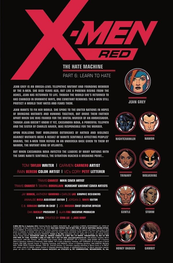 5 Previews For X Men Comics Hitting Stores On July 18th