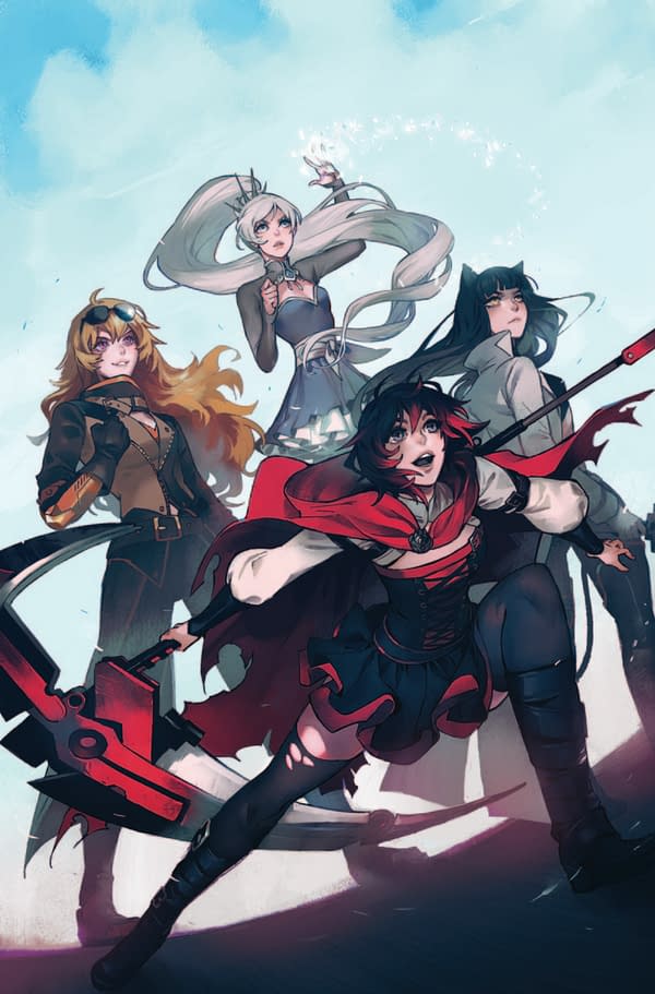 DC and Rooster Teeth Sitting in a Tree, M-A-K-I-N-G RWBY and gen:LOCK Comics