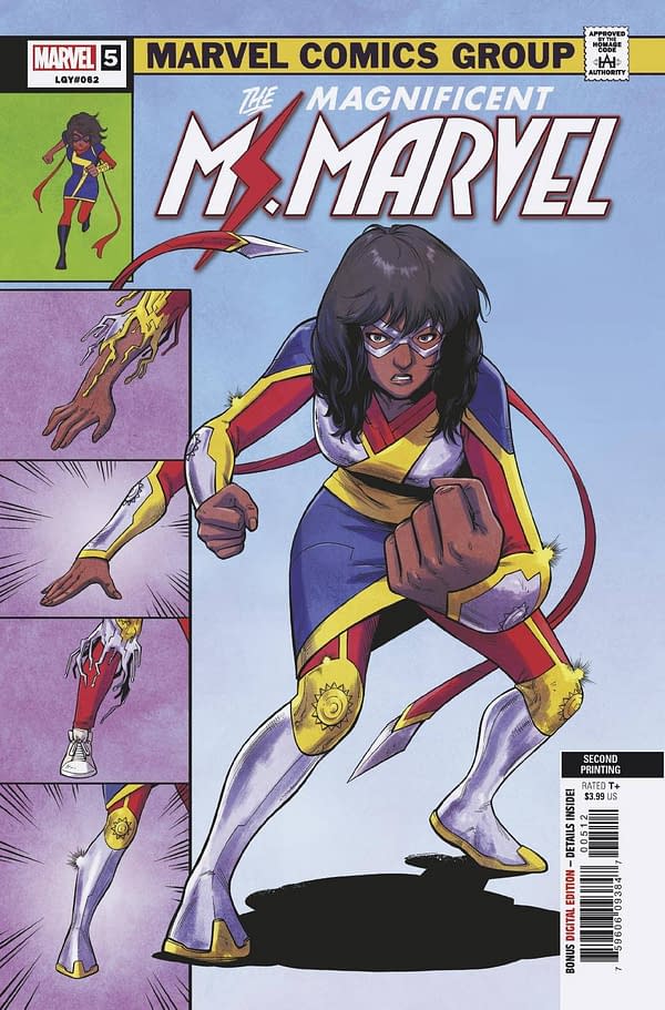 Marvel Comics Second and Third Printings for September 11th
