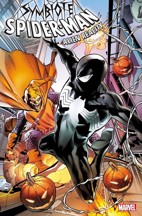 Peter David and Greg Land's Symbiote Spider-Man Returns in December for Alien Reality