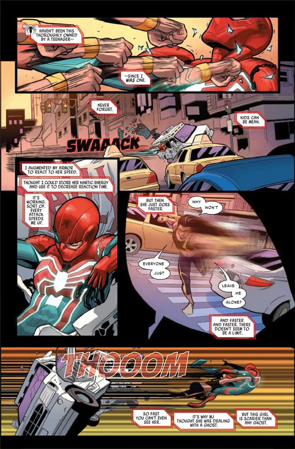 Spidey Barfs After Taking Too Much Speed in Spider-Man: Velocity #3 ...