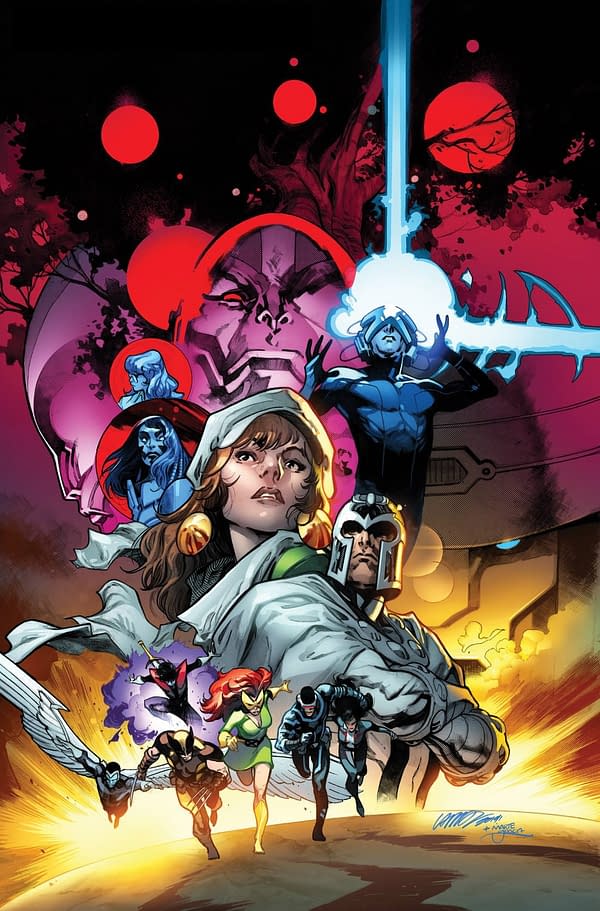 Pepe Larraz's Cover for the House Of X/Powers Of X Hardcover