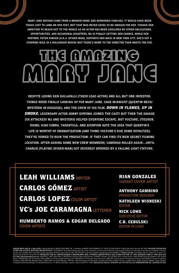 Amazing Mary Jane #4 [Preview]