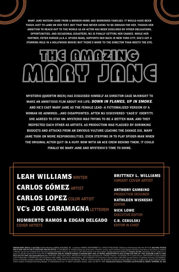 Amazing Mary Jane #5 [Preview]