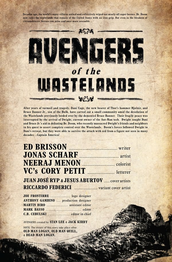 Captain America Reveals His True Nature in Avengers of the Wastelands #2 [Preview[