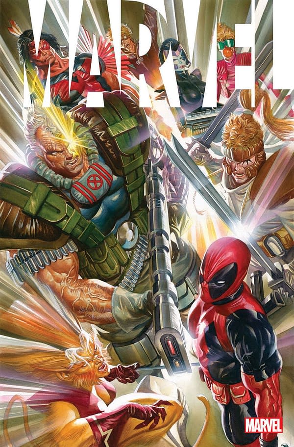 Alex Ross Does Rob Liefeld - And What He Said About Him Befre....