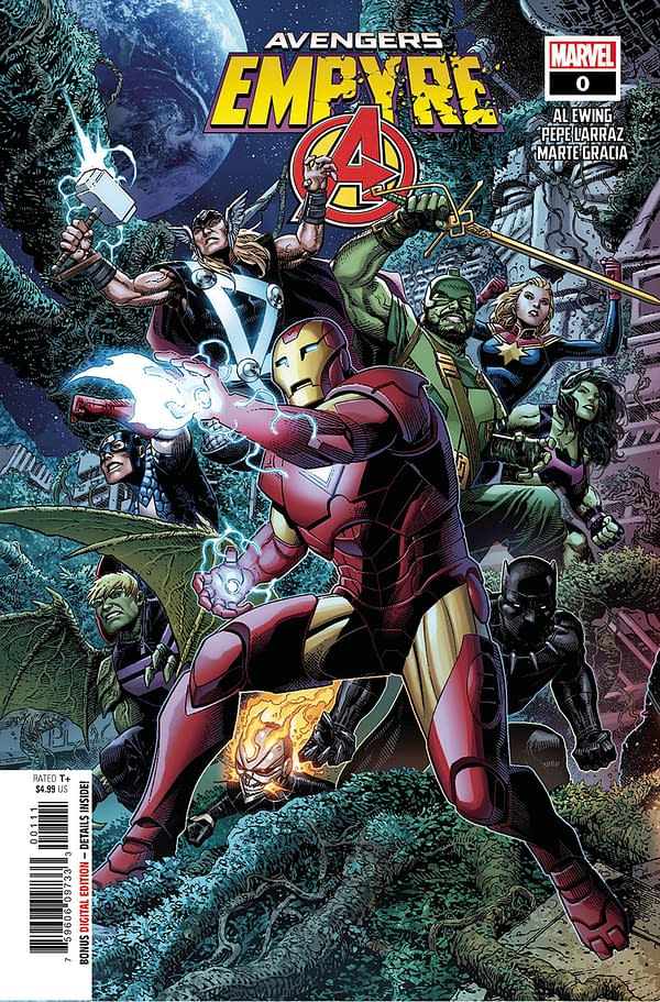 Empyre #0 Avengers Main Cover