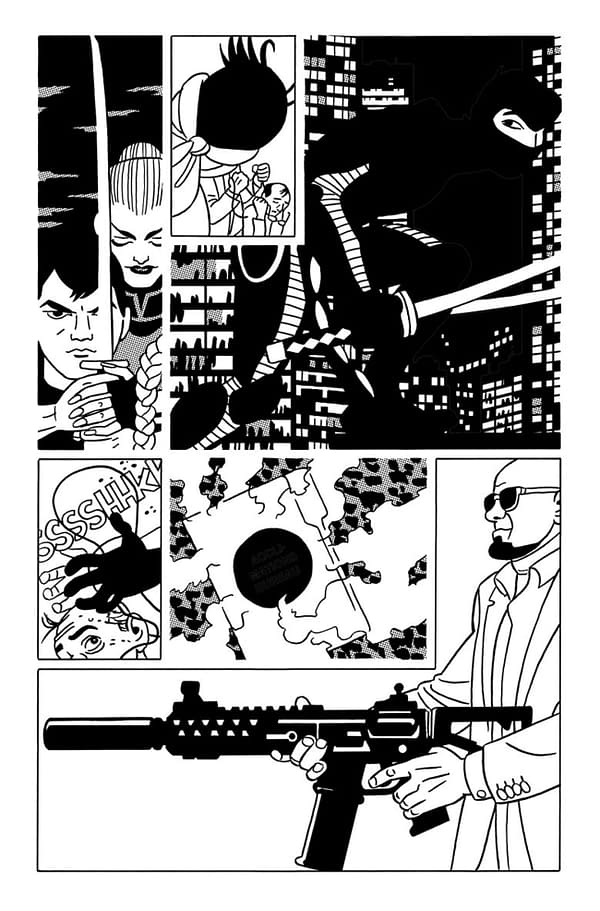Ninjak #1 interior page. Credit: Valiant Comics.