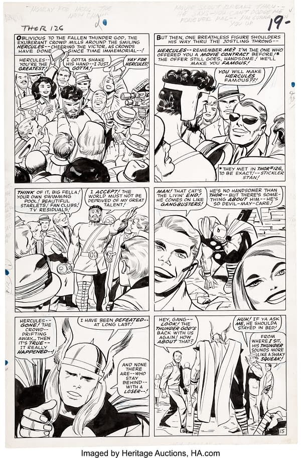 Jack Kirby Goes To Auction