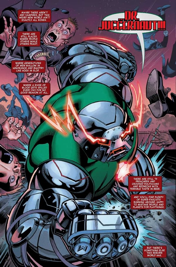Interior preview page from HEROES REBORN #1 (OF 7)