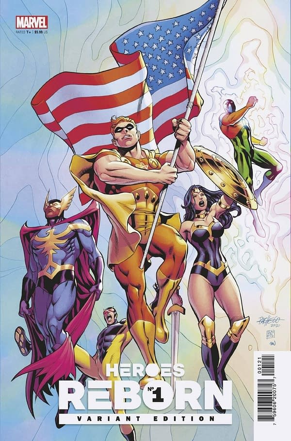 Cover image for HEROES REBORN #1 (OF 7) PACHECO SQUADRON SUPREME VAR