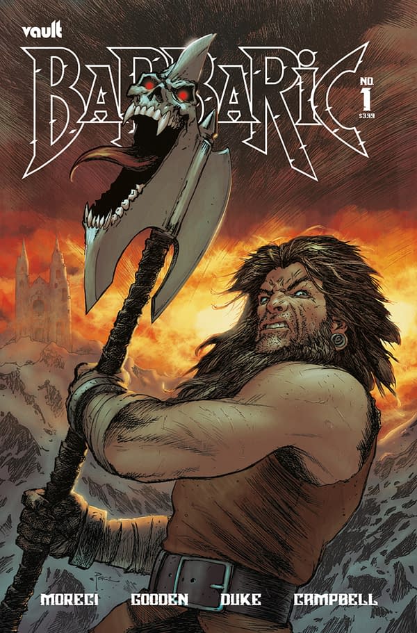 Barbaric #1 Is Vault's Most-Ordered Comic Yet At 35,000 Copies