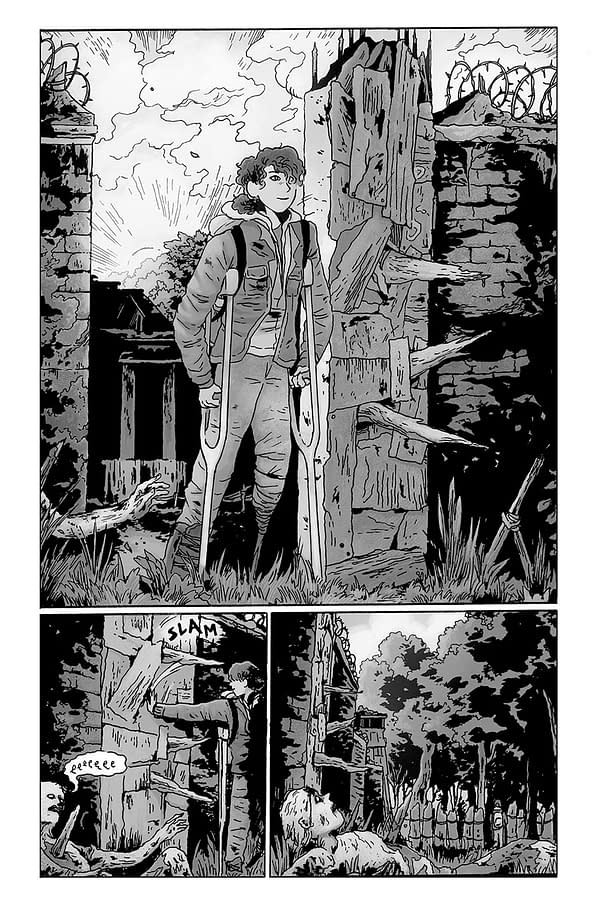 First Appearance Of Walking Dead's Clemetine In Tomorrow's Skybound X