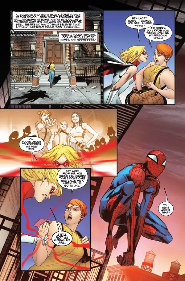 Interior preview page from AMAZING SPIDER-MAN ANNUAL #2 INFD