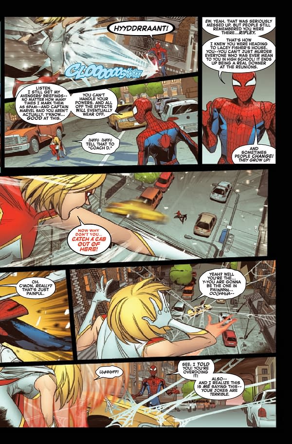 Interior preview page from AMAZING SPIDER-MAN ANNUAL #2 INFD