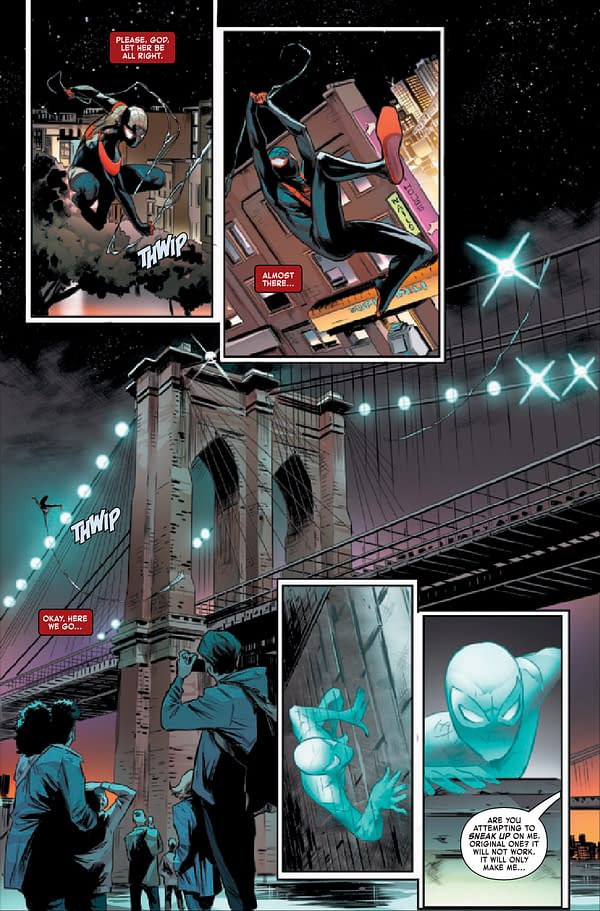 Interior preview page from MILES MORALES SPIDER-MAN #28