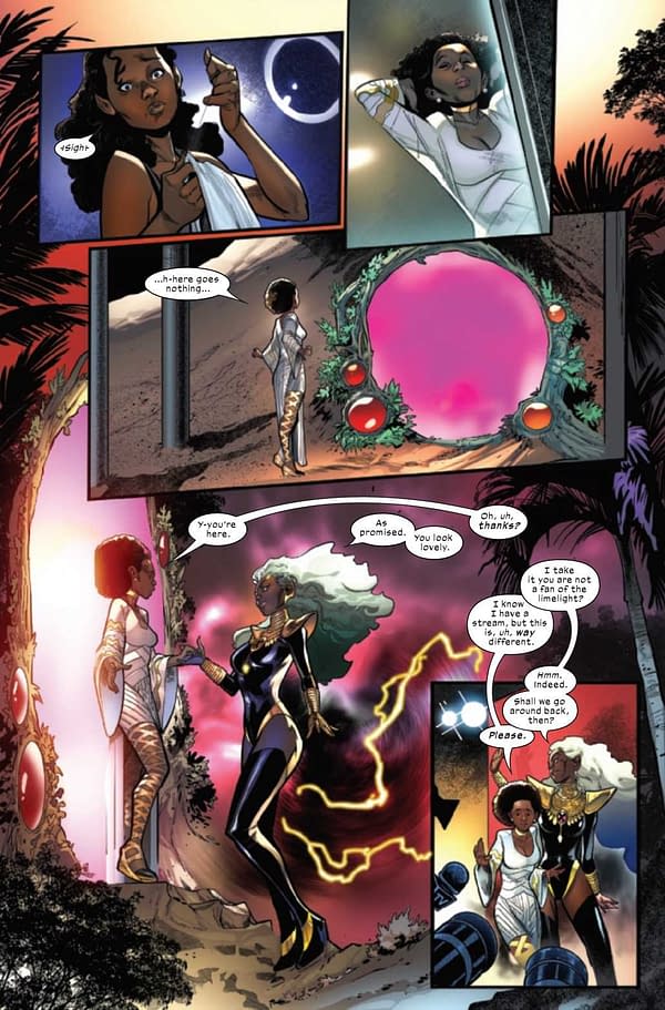 Interior preview page from JUN210640 CHILDREN OF THE ATOM #6, by (W) Vita Ayala (A) Paco Medina (CA) R. B. Silva, in stores Wednesday, August 11, 2021 from MARVEL COMICS