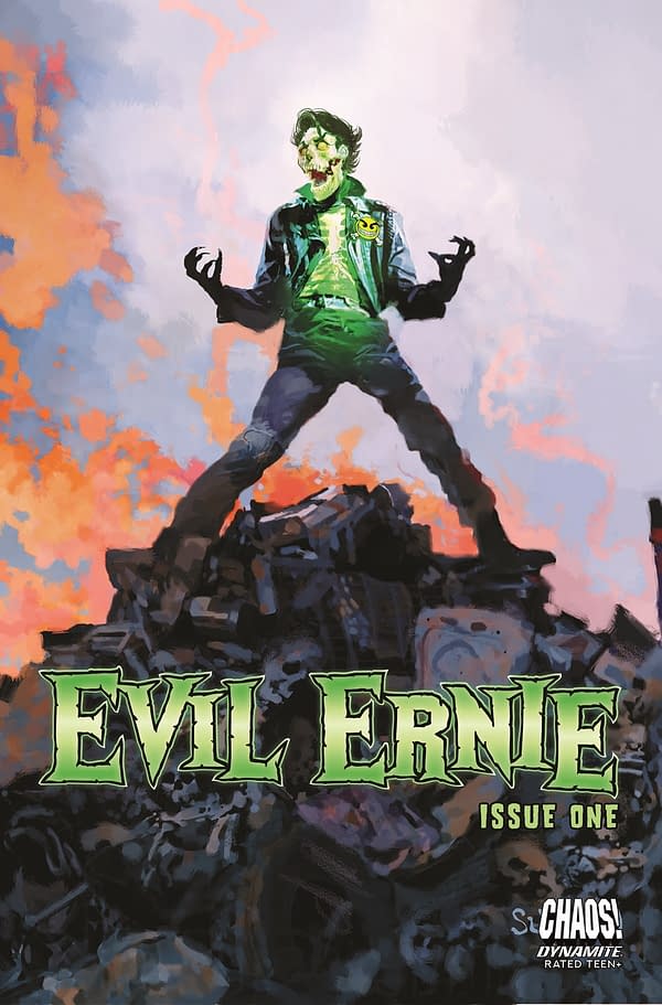 Scott Lobdell & Ariel Medal Launch New Evil Ernie Comic From Dynamite